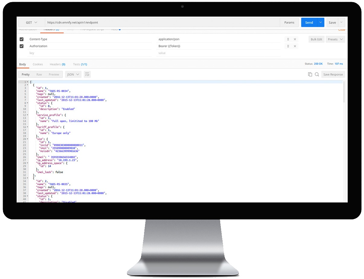 Integrazione con le RESTful API